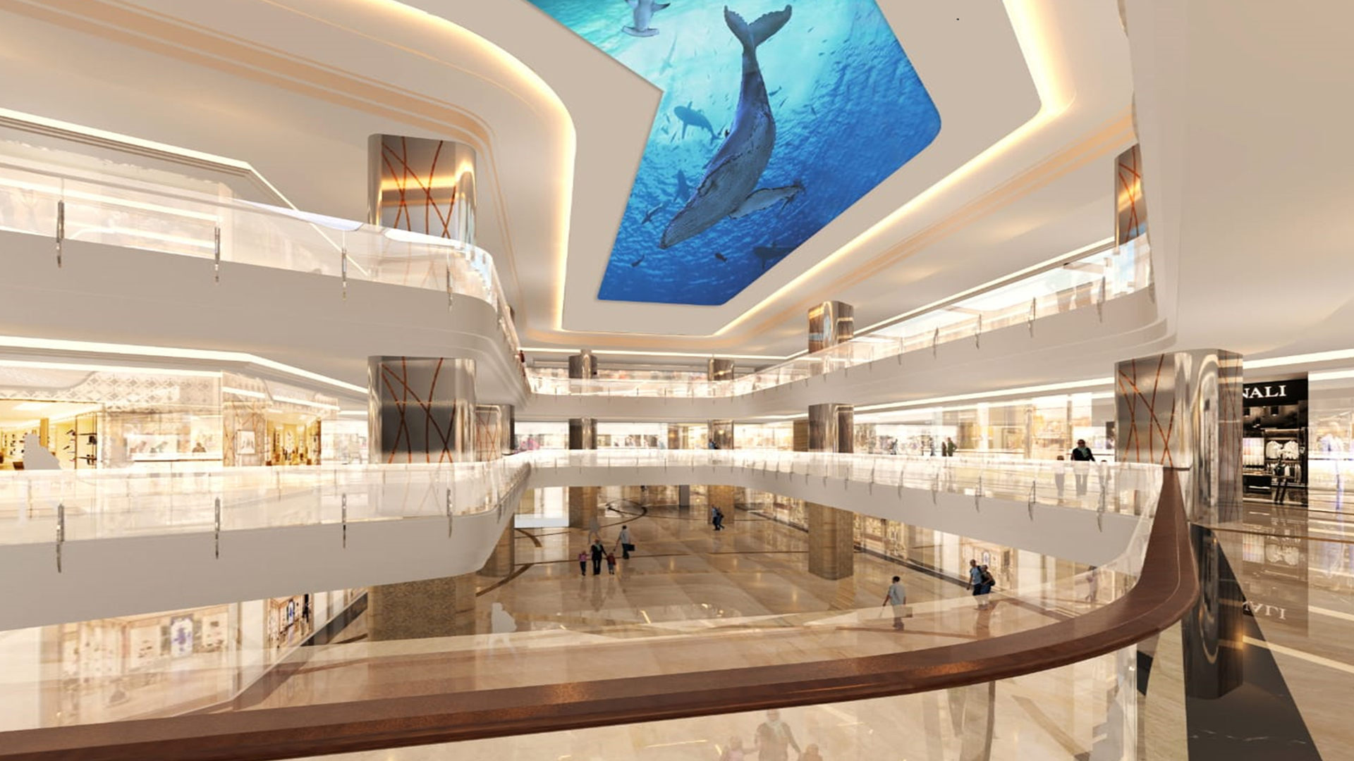 mall tentrem semarang Sensasi Wisata Berbelanja Di Bawah Ikan Hiu, Mall Tentrem Semarang