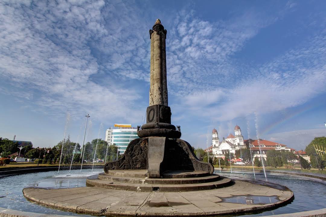 tugu simpang lima semarang Mengulik Sejarah Tugu Simpang Lima Semarang, Monumen Peringatan Pertempuran 5 Hari