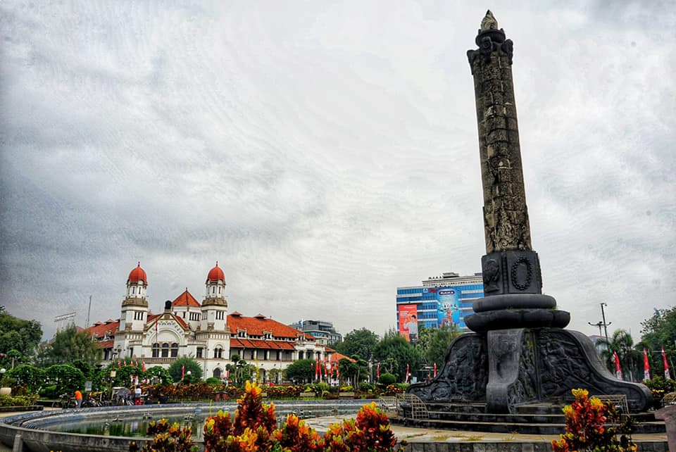 tugu simpang lima semarang Mengulik Sejarah Tugu Simpang Lima Semarang, Monumen Peringatan Pertempuran 5 Hari